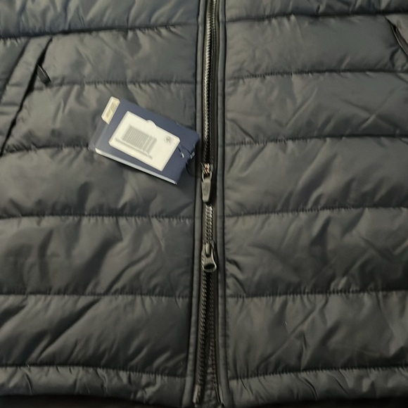 NIKE MENS XL. ZONED INSULATION JACKET BLACK with hood.  NWT - Picture 9 of 9